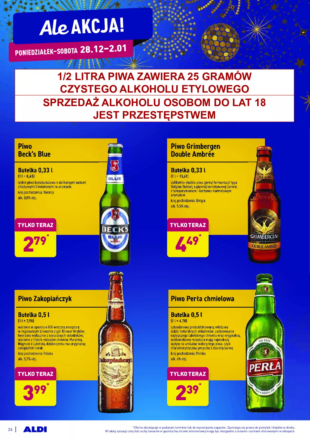 Gazetka promocyjna Aldi - Okazje tygodnia - ważna 01.01 do 02.01.2021 - strona 26