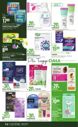 Gazetka promocyjna Super Pharm - Gazetka - Gazetka - ważna od 11.10 do 11.10.2023 - strona 14 - produkty: Gillette Venus, Naturell, Ser, Pax, BIC, Lactacyd, Eveline, Bell, Tampony, Joanna, Venus, Szynka, Chusteczki, Tampax, Always, Podpaski, Gillette, Maszynka, Bella, Chusteczki do higieny, Maszynka do golenia, Wkładki, O.B., Naturella