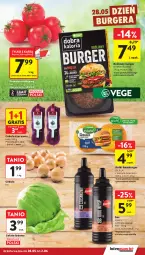 Gazetka promocyjna Intermarche - Gazetka Intermarche - Gazetka - ważna od 02.06 do 02.06.2026 - strona 15 - produkty: Cebula czerwona, Cebula, Sos, Gra, Sałata lodowa, Hamburger, Sałat, Sezam, Burger, Pomidor malinowy, Roślinny burger, Fa