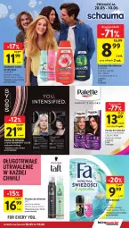 Gazetka promocyjna Intermarche - Gazetka Intermarche - Gazetka - ważna od 02.06 do 02.06.2026 - strona 43 - produkty: Palette, Dezodorant, Color Creme, Taft, Schauma, Szampon, Syoss, Pianka do włosów, Farba do włosów, Fa