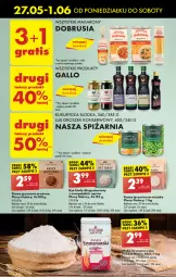 Gazetka promocyjna Biedronka - Od poniedzialku - Gazetka - ważna od 01.06 do 01.06.2024 - strona 38 - produkty: Makaron, Ser, Ryż, Gry, Kasza jęczmienna, Polskie Młyny, Mąka, Obrus, Kasza, Kasza gryczana, Groszek, Ryż biały, Kukurydza