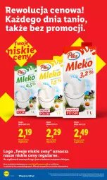 Gazetka promocyjna Lidl - Rewolucja cenowa! - Gazetka - ważna od 31.07 do 31.07.2026 - strona 22 - produkty: Pilos, Mleko