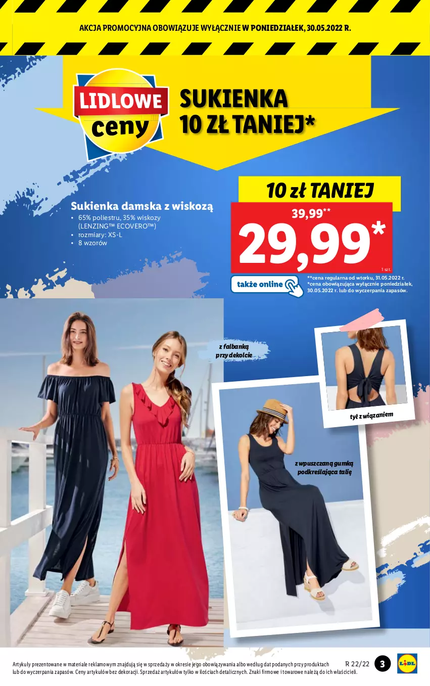 Gazetka promocyjna Lidl - GAZETKA - ważna 30.05 do 04.06.2022 - strona 3 - produkty: Fa, Sukienka