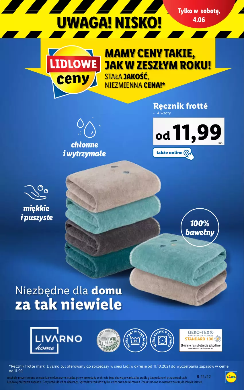 Gazetka promocyjna Lidl - GAZETKA - ważna 30.05 do 04.06.2022 - strona 43 - produkty: Ivar, Ręcznik, Waga