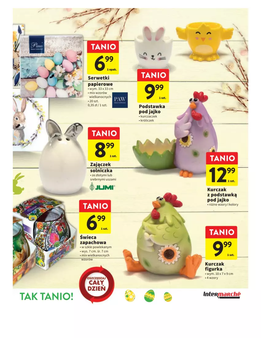 Gazetka promocyjna Intermarche - Gazetka Intermarche - ważna 23.03 do 08.04.2023 - strona 9 - produkty: Kurczak, Papier, Ser, Serwetki, Serwetki papierowe, Solniczka