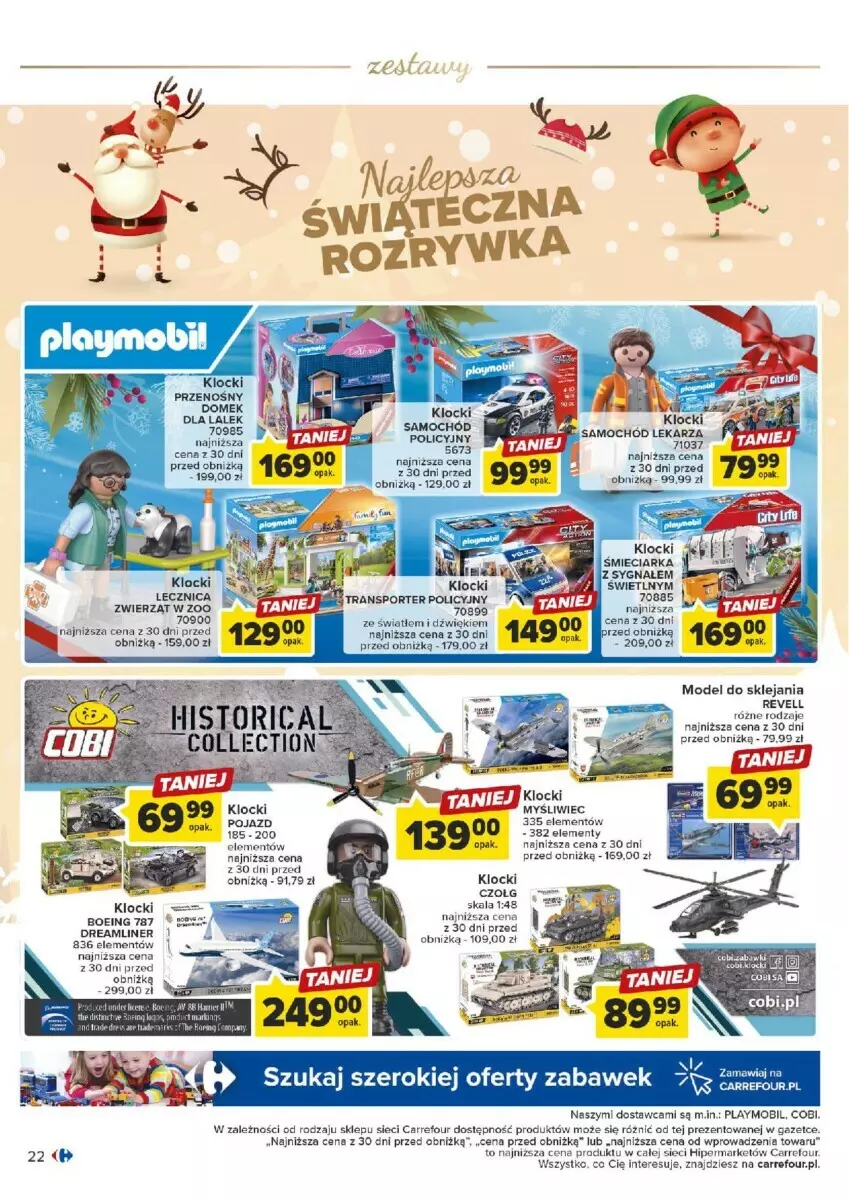 Gazetka promocyjna Carrefour - ważna 07.11 do 18.11.2023 - strona 15 - produkty: Klej, Klocki, Mobil, Playmobil, Pojazd, Samochód