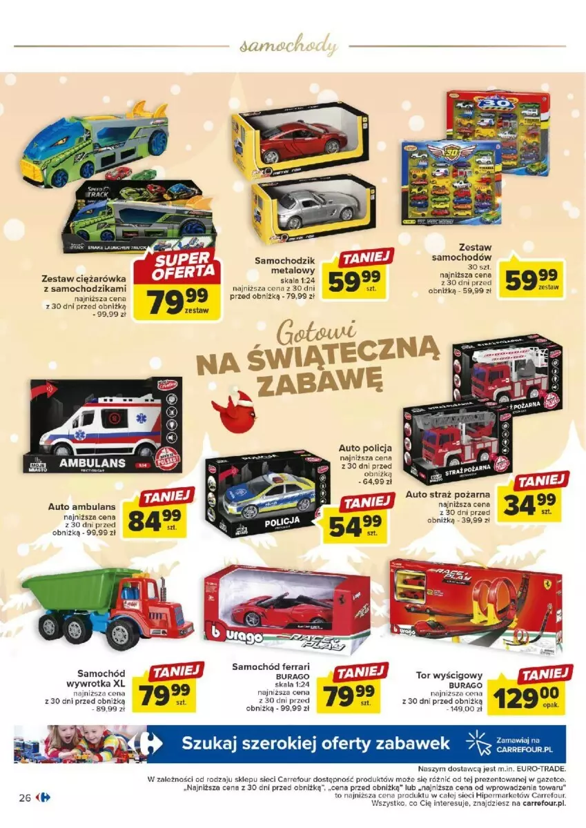 Gazetka promocyjna Carrefour - ważna 07.11 do 18.11.2023 - strona 19 - produkty: Chodzik, Piec, Straż pożarna, Tor wyścigowy, Wywrotka