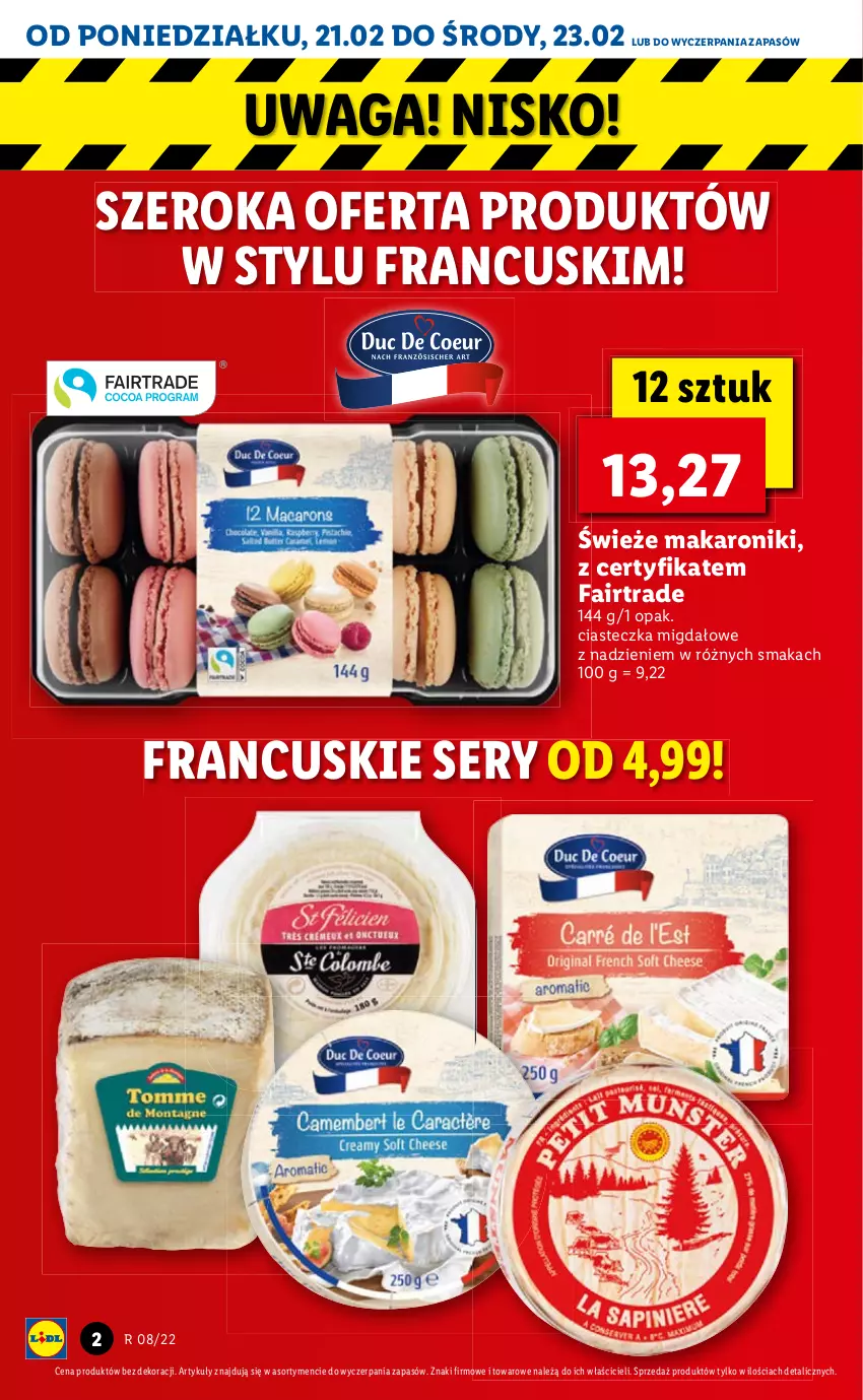 Gazetka promocyjna Lidl - GAZETKA - ważna 21.02 do 23.02.2022 - strona 2 - produkty: Fa, Waga