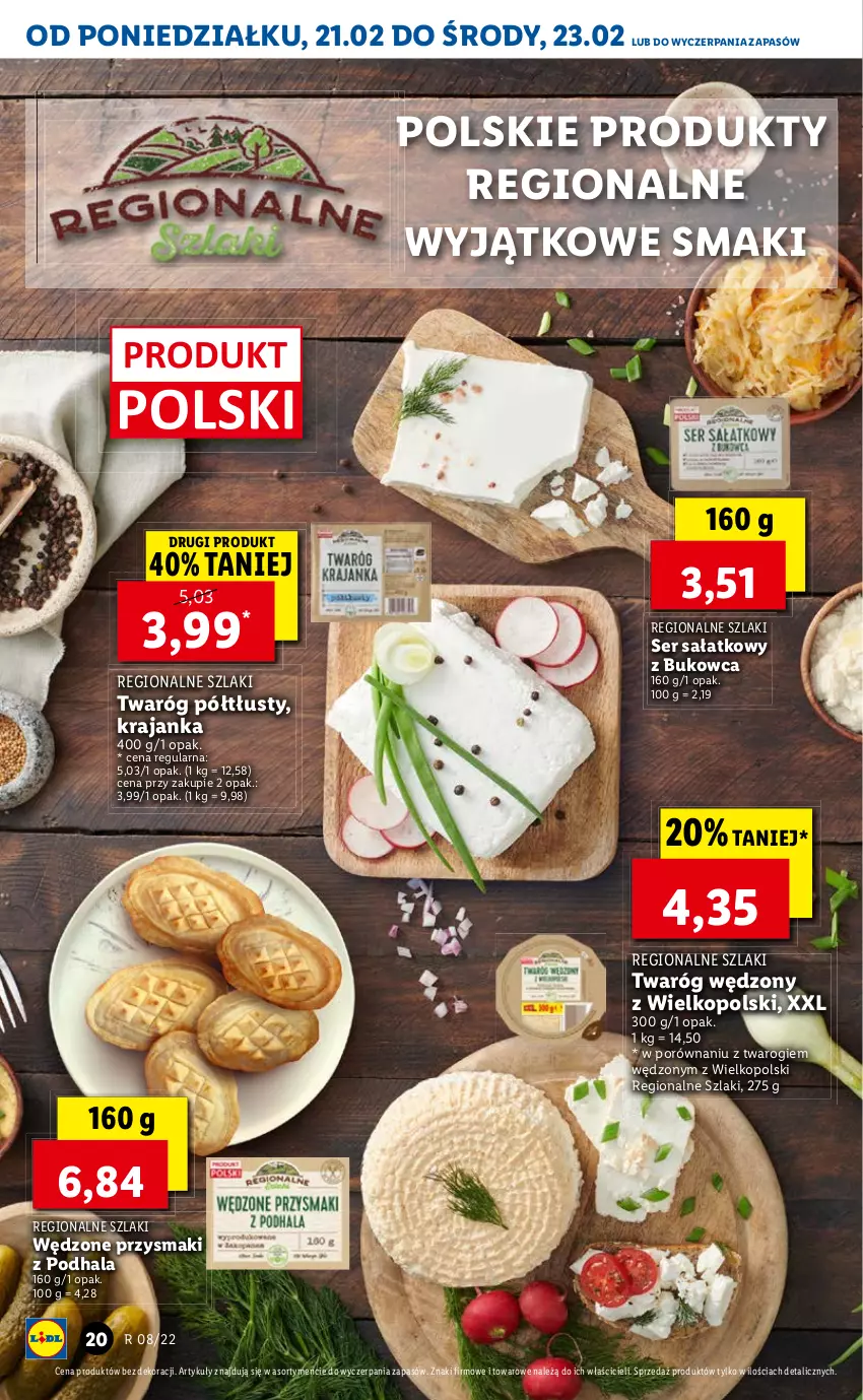 Gazetka promocyjna Lidl - GAZETKA - ważna 21.02 do 23.02.2022 - strona 20 - produkty: Por, Ser