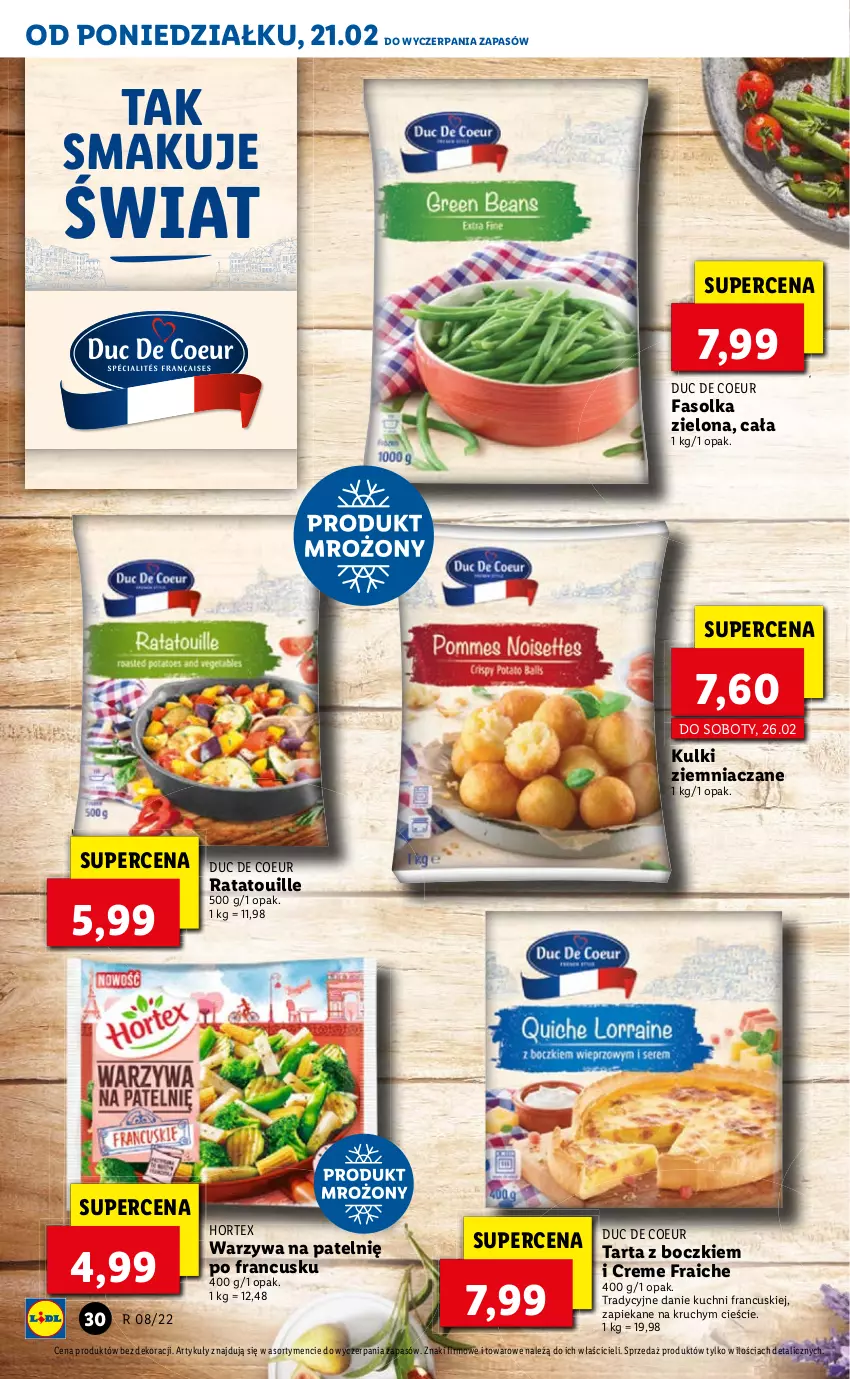 Gazetka promocyjna Lidl - GAZETKA - ważna 21.02 do 23.02.2022 - strona 30 - produkty: Fa, Tarta