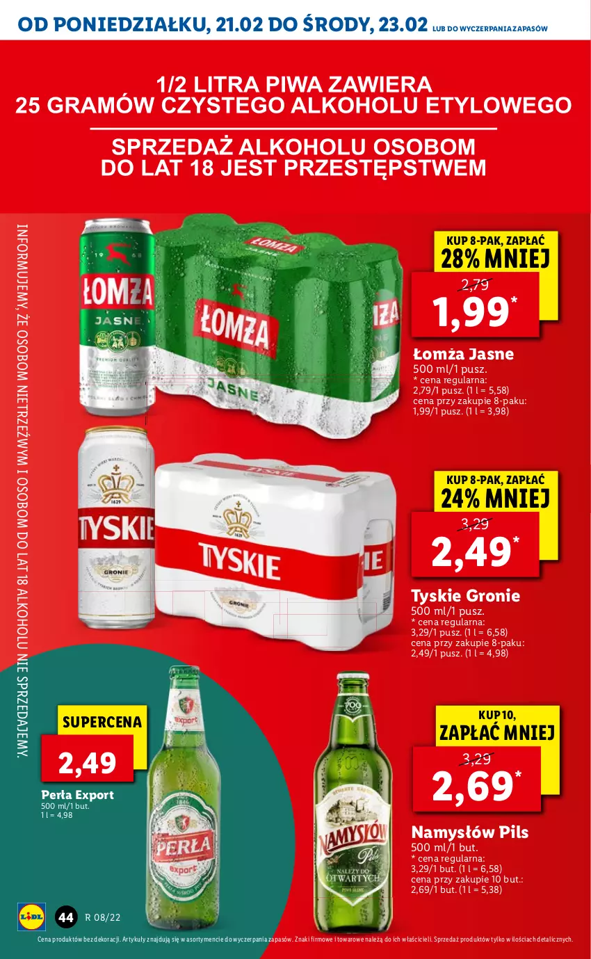 Gazetka promocyjna Lidl - GAZETKA - ważna 21.02 do 23.02.2022 - strona 44