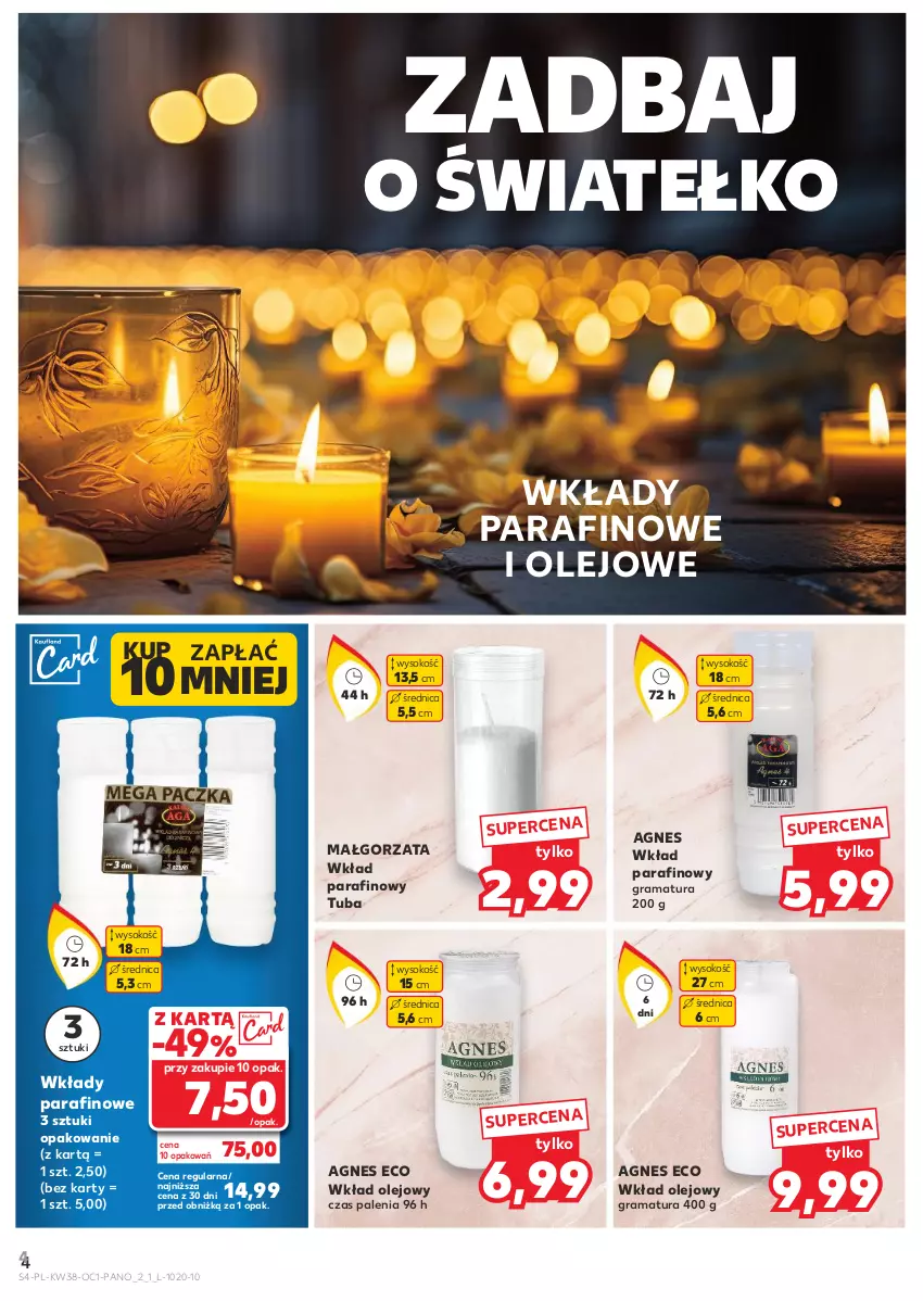 Gazetka promocyjna Kaufland - Kaufland - ważna 19.09 do 06.11.2024 - strona 4 - produkty: Gra, Olej, Rama, Sok, Wkład olejowy