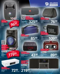 Gazetka promocyjna Selgros - Katalog Elektro - Gazetka - ważna od 24.11 do 24.11.2021 - strona 5 - produkty: Radiobudzik, Por, JBL, Motorola, Głośnik, Budzik, Sony, Radioodtwarzacz, Głośnik bluetooth, Manta