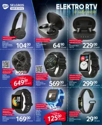 Gazetka promocyjna Selgros - Katalog Elektro - Gazetka - ważna od 24.11 do 24.11.2021 - strona 6 - produkty: Por, JBL, Amol, Słuchawki, Body, Sony, Smartband, Smartwatch, Słuchawki bezprzewodowe, Huawei, Sport, Monitor