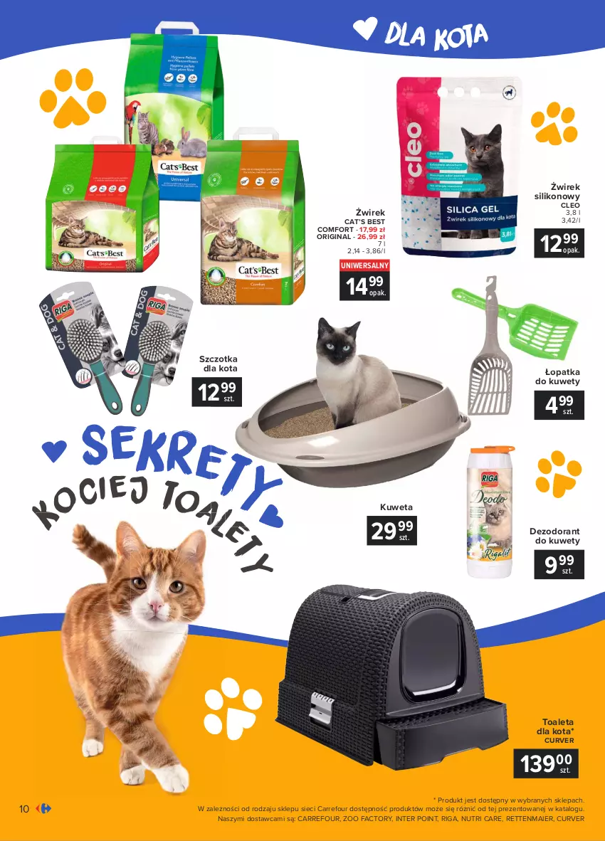 Gazetka promocyjna Carrefour - Gazetka Zoostaliśmy przyjaciółmi - ważna 28.06 do 10.07.2021 - strona 10 - produkty: Dezodorant, Fa, Gin, Kret, Kuweta, Szczotka