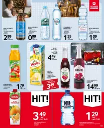 Gazetka promocyjna Selgros - Oferta spożywcza - Gazetka - ważna od 04.01 do 04.01.2023 - strona 13 - produkty: Sok pomarańczowy, Nałęczowianka, Sok, Mus, Nektar bananowy, Primavera, Fortuna, Prima, Tymbark, Syrop, Znicz, Woda, Syropy, Nektar, Hortex