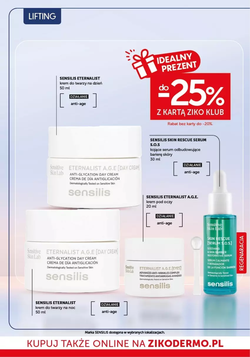 Gazetka promocyjna Ziko - Gazetka Ziko Dermo - ważna 15.01 do 28.01.2026 - strona 2 - produkty: Fa, HP, Krem do twarzy, Krem pod oczy, LG, Rum, Ser, Serum