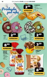 Gazetka promocyjna Netto - Artykuły spożywcze - Gazetka - ważna od 06.09 do 06.09.2023 - strona 10 - produkty: Ser, Bułeczki, Muffinki, Dan Cake, Bułeczki mleczne, E. Wedel, Donut