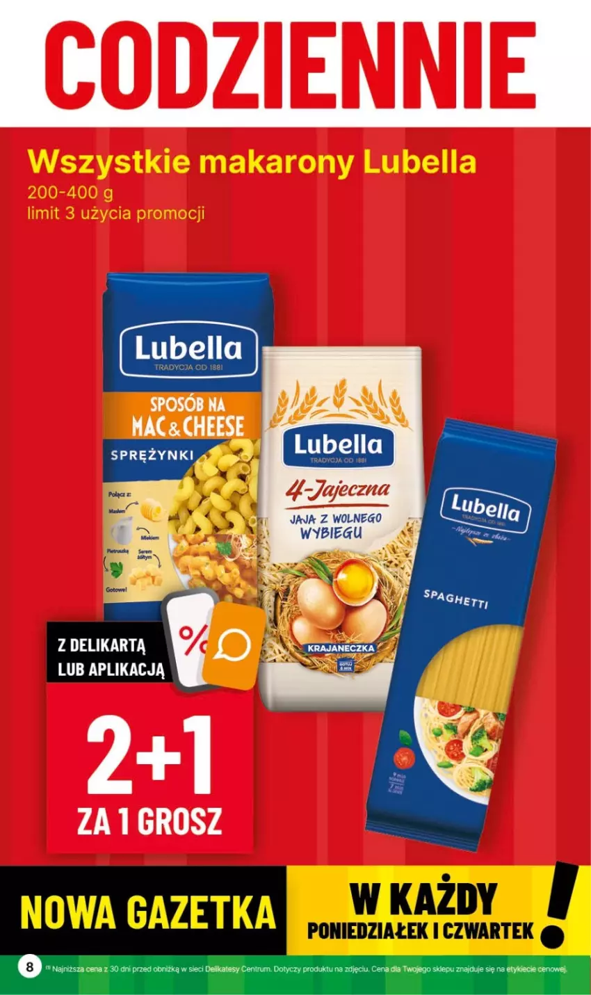 Gazetka promocyjna Delikatesy Centrum - Gazetka DC41czw-sr - ważna 19.10 do 25.10.2023 - strona 8 - produkty: Jaja, Jaja z wolnego wybiegu