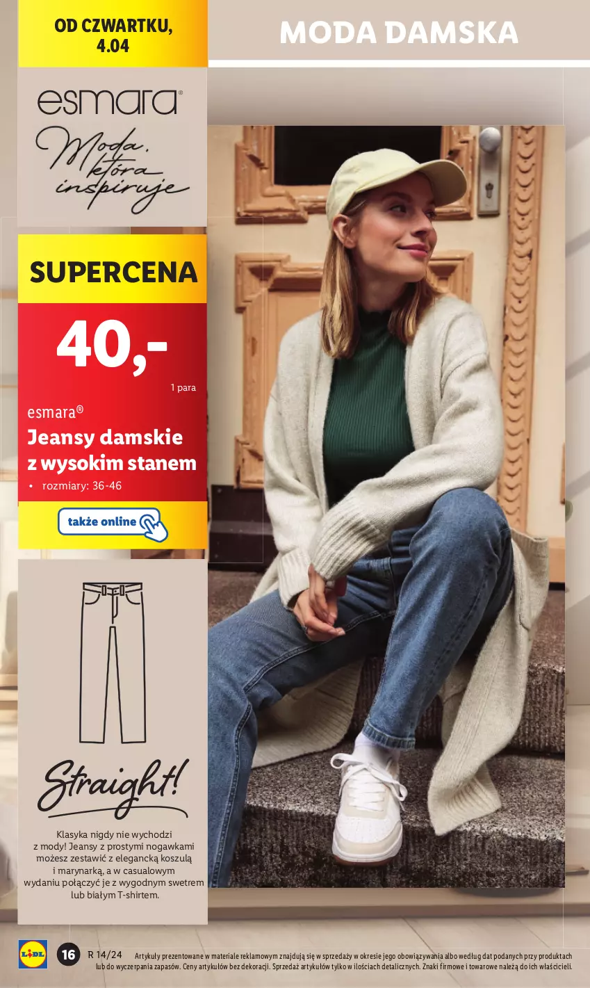 Gazetka promocyjna Lidl - GAZETKA - ważna 02.04 do 06.04.2024 - strona 18 - produkty: Kosz, Moda, Sok, T-shirt