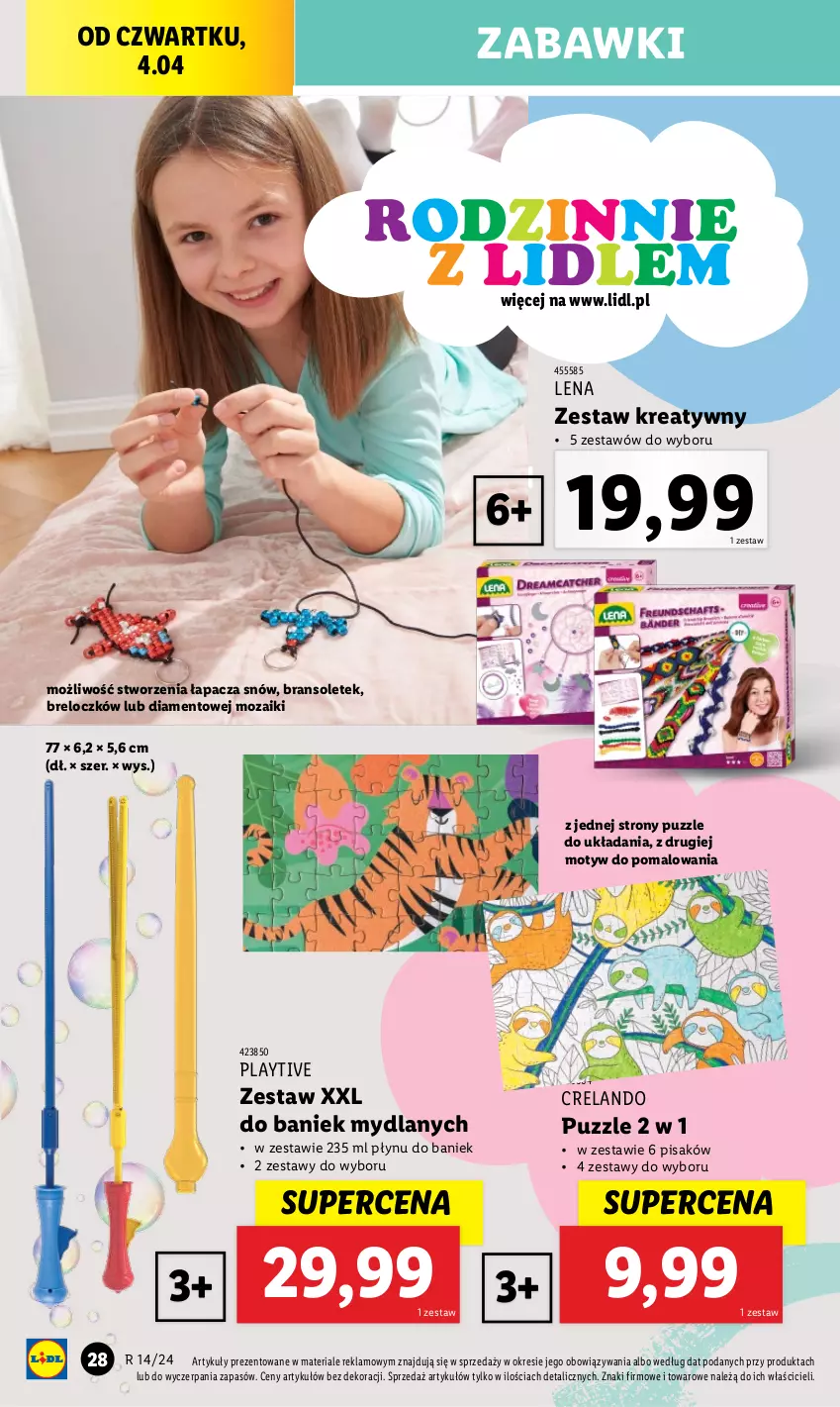 Gazetka promocyjna Lidl - GAZETKA - ważna 02.04 do 06.04.2024 - strona 34 - produkty: Puzzle