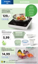 Gazetka promocyjna Lidl - GAZETKA - Gazetka - ważna od 06.04 do 06.04.2024 - strona 12 - produkty: Silvercrest, Gra, Kuchnia, Sito, Organizer, Kosz, Pojemnik, Deska do krojenia, Płyta, Kubek, Miska