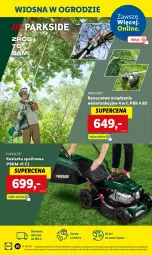 Gazetka promocyjna Lidl - GAZETKA - Gazetka - ważna od 06.04 do 06.04.2024 - strona 32 - produkty: Parkside, Urządzenie wielofunkcyjne, Kosiarka