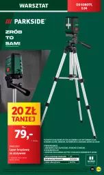 Gazetka promocyjna Lidl - GAZETKA - Gazetka - ważna od 06.04 do 06.04.2024 - strona 39 - produkty: Parkside, Ser, Drzwi, Obraz, Laser krzyżowy