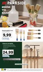 Gazetka promocyjna Lidl - GAZETKA - Gazetka - ważna od 08.04 do 08.04.2023 - strona 34 - produkty: Zestaw pędzli, Szyna, Listwa