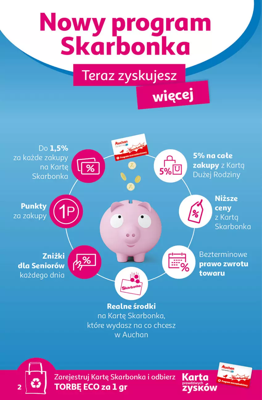 Gazetka promocyjna Auchan - przeNISKIE CENY na 1001 drobiazgów Hipermarkety - ważna 04.02 do 09.02.2022 - strona 2 - produkty: Gra, Tera