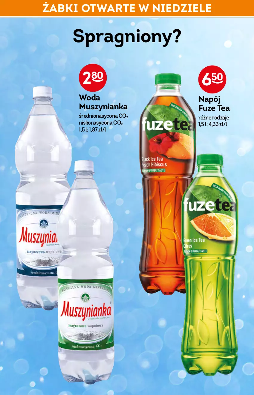 Gazetka promocyjna Żabka - ważna 27.01 do 01.02.2022 - strona 34 - produkty: Mus, Muszynianka, Napój, Napoje, Woda