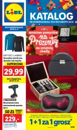 Gazetka promocyjna Lidl - GAZETKA - Gazetka - ważna od 24.12 do 24.12.2022 - strona 1 - produkty: Ubrania, Kapcie, Akumulatorowa wiertarkowkrętark, Zabawki drewniane, Kosz, Wiertarkowkrętarka, Koszulka, Tarka, Wkręt, Wkrętarka, Akumulator