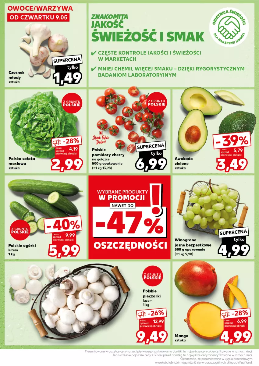 Gazetka promocyjna Kaufland - Kaufland - ważna 13.05 do 15.05.2024 - strona 12 - produkty: Danio, Masło, Owoce, Piec, Pomidory, Sałat, Sałata masłowa, Warzywa, Wino, Winogrona