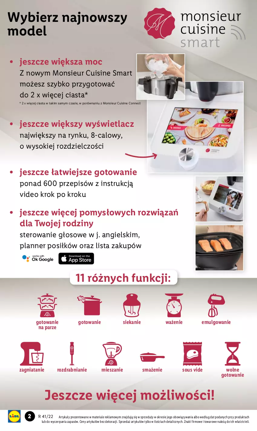 Gazetka promocyjna Lidl - GAZETKA - ważna 10.10 do 15.10.2022 - strona 2 - produkty: LG, Por, Sok