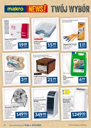 Gazetka promocyjna Makro - Najlepsze oferty - Gazetka - ważna od 24.07 do 24.07.2023 - strona 14 - produkty: Piec, Top, Sok, Por, BIC, Papier, Długopis, Klej, Tran, Półka, Taśma pakowa, Płyn do spryskiwaczy, Bryza