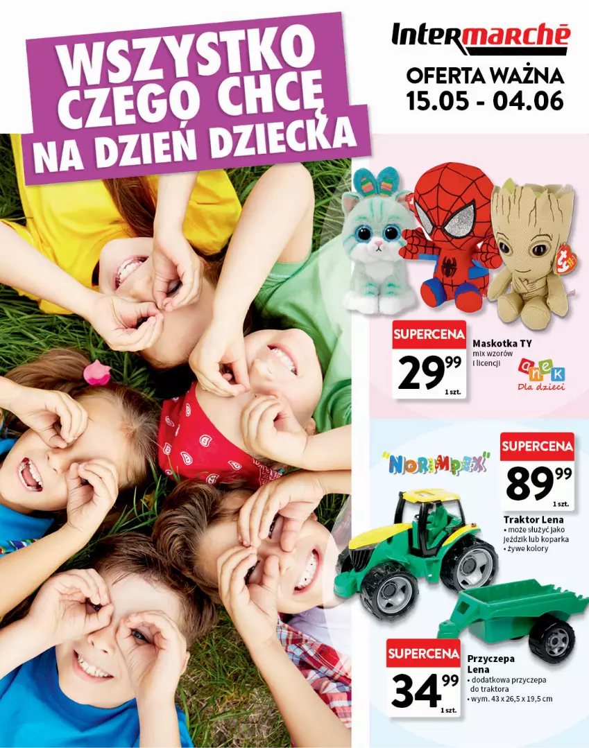 Gazetka promocyjna Intermarche - Gazetka Intermarche - ważna 15.05 do 04.06.2025 - strona 1 - produkty: Parka, Traktor