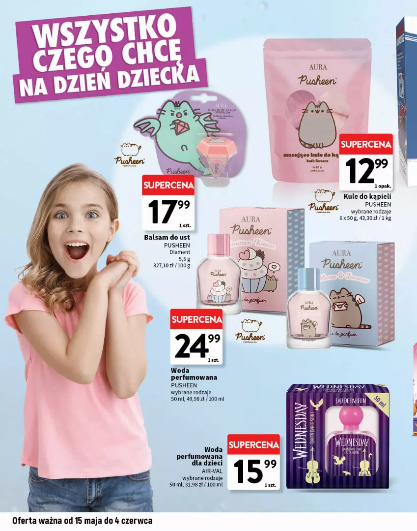 Gazetka promocyjna Intermarche - Gazetka Intermarche - ważna 15.05 do 04.06.2025 - strona 12 - produkty: Balsam do ust, Dzieci, Perfum, Woda, Woda perfumowana