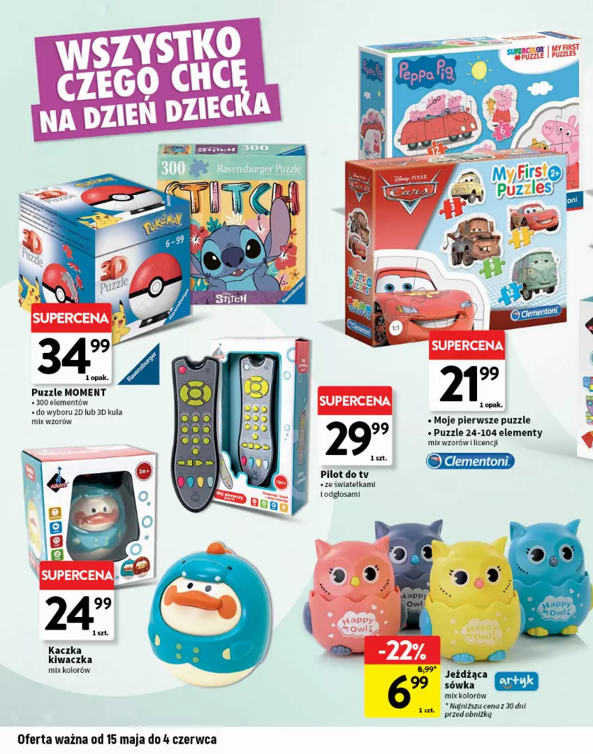 Gazetka promocyjna Intermarche - Gazetka Intermarche - ważna 15.05 do 04.06.2025 - strona 8 - produkty: Kaczka, Puzzle