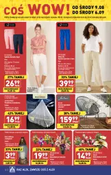 Gazetka promocyjna Aldi - Pełna oferta - Gazetka - ważna od 12.08 do 12.08.2023 - strona 30 - produkty: Krzesło ogrodowe, Wazon, Wełna, Moda, Znicz, Spodnie, Krzesło, Fa