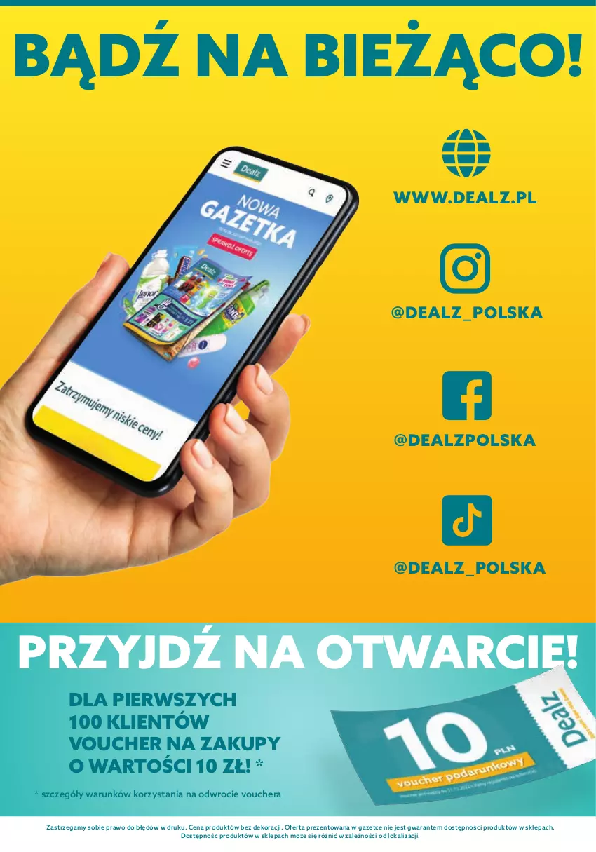 Gazetka promocyjna Dealz - WIELKIE OTWARCIE: 28.02.2023🥳 godz. 9:00Galeria Zabrze, Zabrze - ważna 28.02 do 14.03.2023 - strona 16