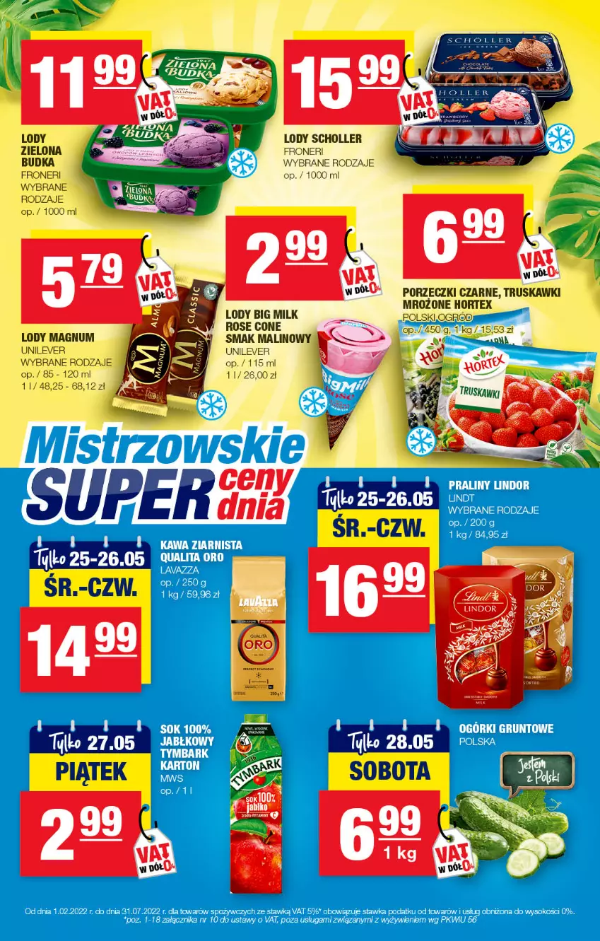 Gazetka promocyjna Spar - EuroSpar - ważna 15.05 do 25.05.2022 - strona 7 - produkty: Holle, Hortex, Lody, Ogród, Por, Porzeczki czarne, Scholl, Truskawki, Zielona Budka