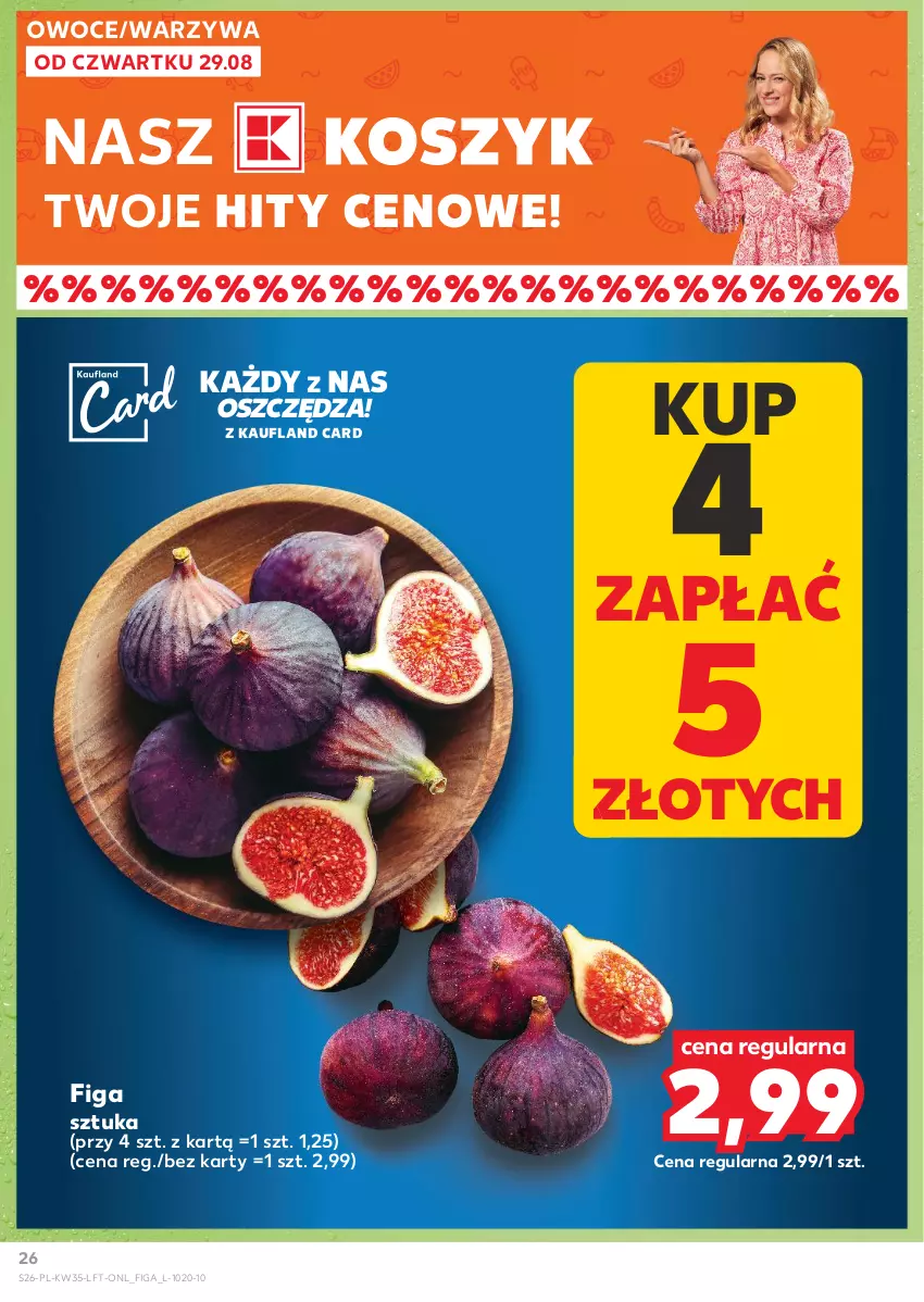 Gazetka promocyjna Kaufland - Gazetka tygodnia - ważna 29.08 do 04.09.2024 - strona 26 - produkty: Kosz, Owoce, Warzywa