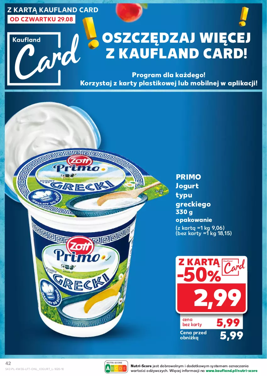 Gazetka promocyjna Kaufland - Gazetka tygodnia - ważna 29.08 do 04.09.2024 - strona 42 - produkty: Gra, Jogurt, Mobil