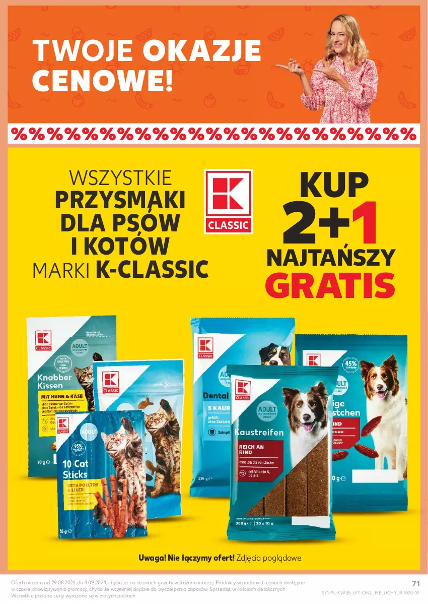 Gazetka promocyjna Kaufland - Gazetka tygodnia - ważna 29.08 do 04.09.2024 - strona 71 - produkty: Gra, Pieluchy, Przysmaki, Waga