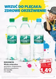 Gazetka promocyjna Kaufland - Gazetka tygodnia - Gazetka - ważna od 04.09 do 04.09.2024 - strona 85 - produkty: Mus, Plecak, Woda mineralna, Woda