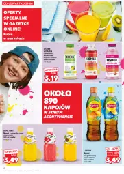 Gazetka promocyjna Kaufland - Gazetka tygodnia - Gazetka - ważna od 04.09 do 04.09.2024 - strona 86 - produkty: Lemoniada, Napoje, Plecak, Lipton, Oshee, Napój niegazowany, Napój