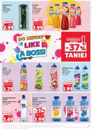 Gazetka promocyjna Kaufland - Gazetka tygodnia - Gazetka - ważna od 04.09 do 04.09.2024 - strona 87 - produkty: Nałęczowianka, Sok, Por, Napoje, Plecak, Leon, Sport, Napój gazowany, Woda niegazowana, Napój niegazowany, Woda, Napój, Hortex