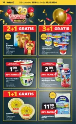 Gazetka promocyjna Netto - Artykuły spożywcze - Gazetka - ważna od 23.10 do 23.10.2024 - strona 16 - produkty: Ser, Gra, Twaróg, Jogurt owocowy, Królewski, Müllermilch, Zott, Bell, Jogurt, Müller, Twaróg półtłusty, Napój mleczny, Bella, Deser, Słynne, Jogobella, Napój