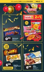 Gazetka promocyjna Netto - Artykuły spożywcze - Gazetka - ważna od 23.10 do 23.10.2024 - strona 21 - produkty: Gra, Lion, Grześki, Baton, Nestlé