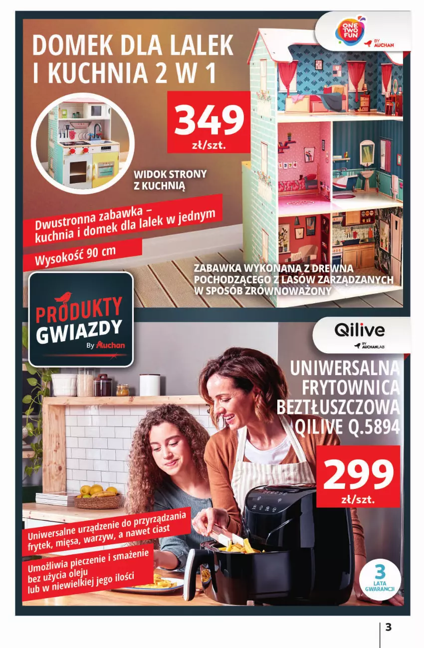 Gazetka promocyjna Auchan - Gazetka Magia Mikołajkowa Auchan Hipermarket - ważna 01.12 do 07.12.2022 - strona 3